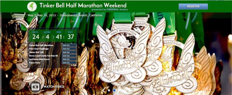 Tinker Bell Half Marathon
